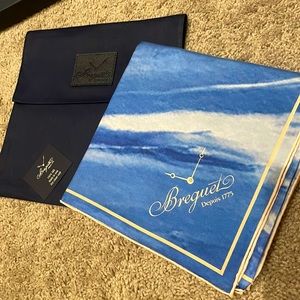 breguet women 100% silk scarf